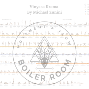 Chart Vinyasa Krama Sequence by Michael Zunini